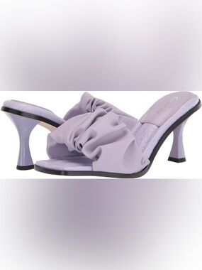 Circus by Sam Edelman Lilac Ruched Bubble Slide Sandals